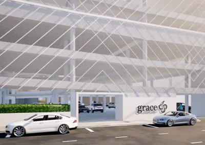 GVC carpark building (architect render) close